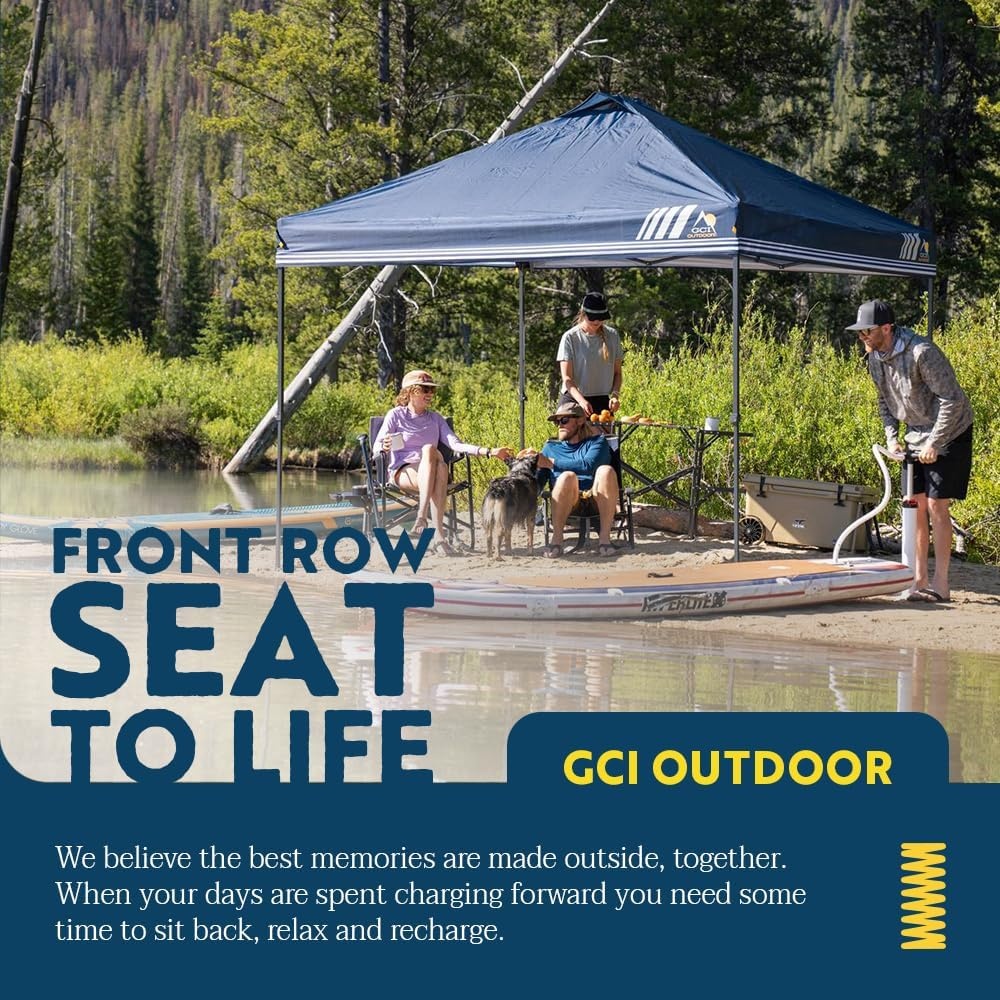 image:imageGCI Outdoor LevrUp Pop Up Canopy Tent 10x10 Mercury GrayNavy