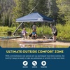 GCI Outdoor LevrUp Pop Up Canopy Tent, 10×10, Mercury Gray(Tan)