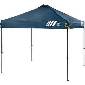 GCI Outdoor LevrUp Pop Up Canopy Tent, 10×10, Mercury Gray(Navy)
