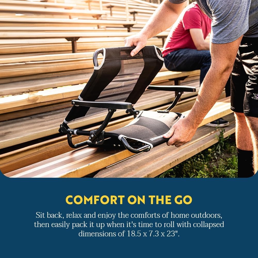 image:imageGCI Outdoor Comfort Chair and Stadium SeatBlack