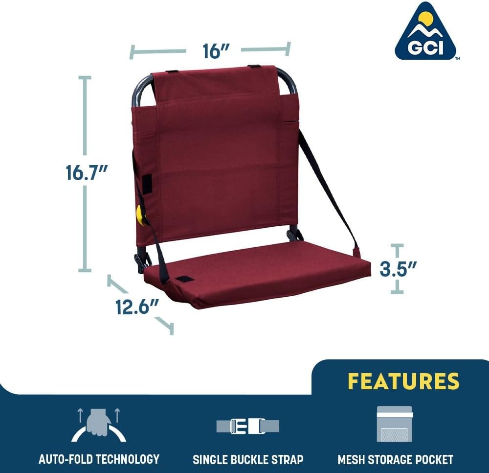 image:imageGCI Outdoor Comfort Chair and Stadium SeatBlack