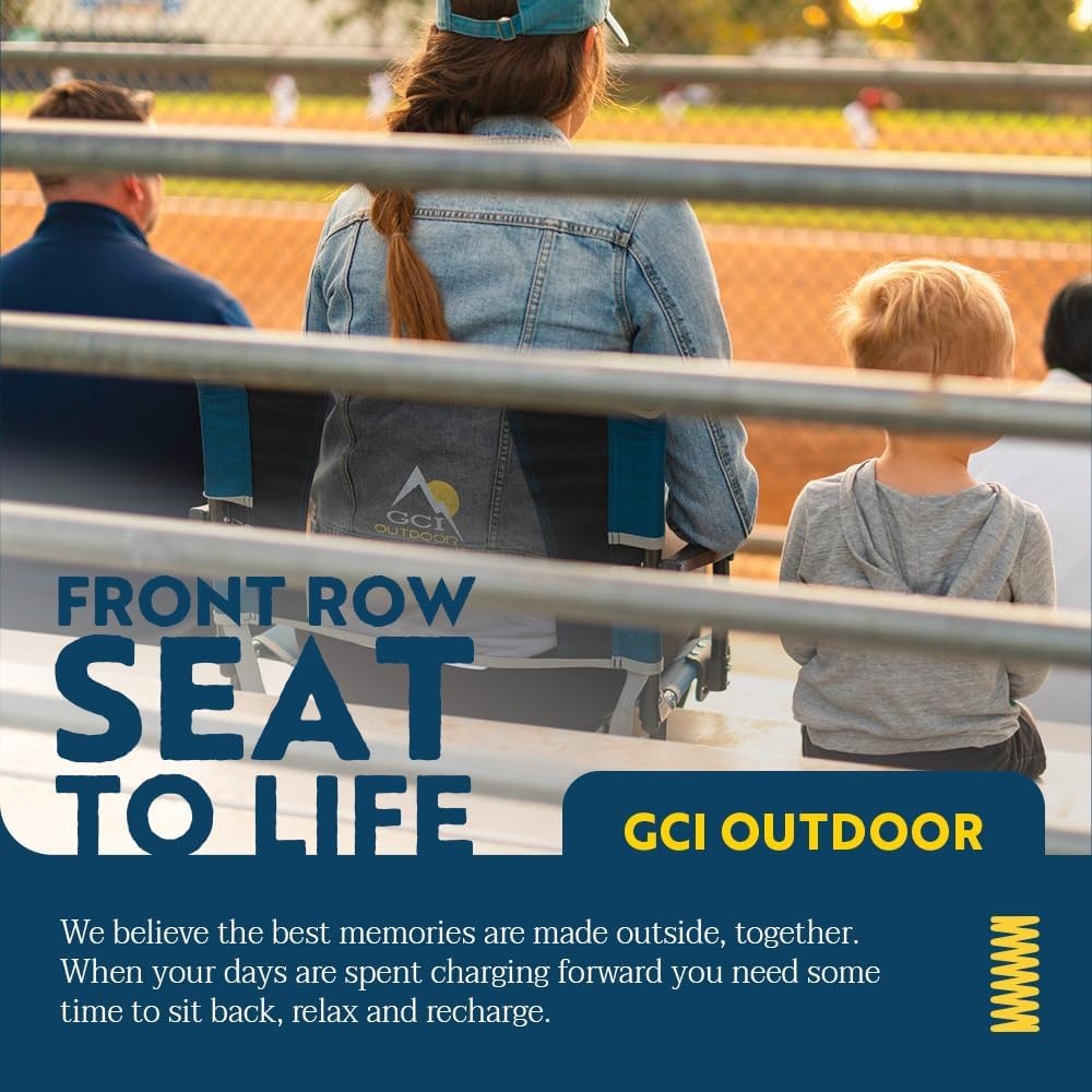 image:imageGCI Outdoor Comfort Chair and Stadium SeatBlack