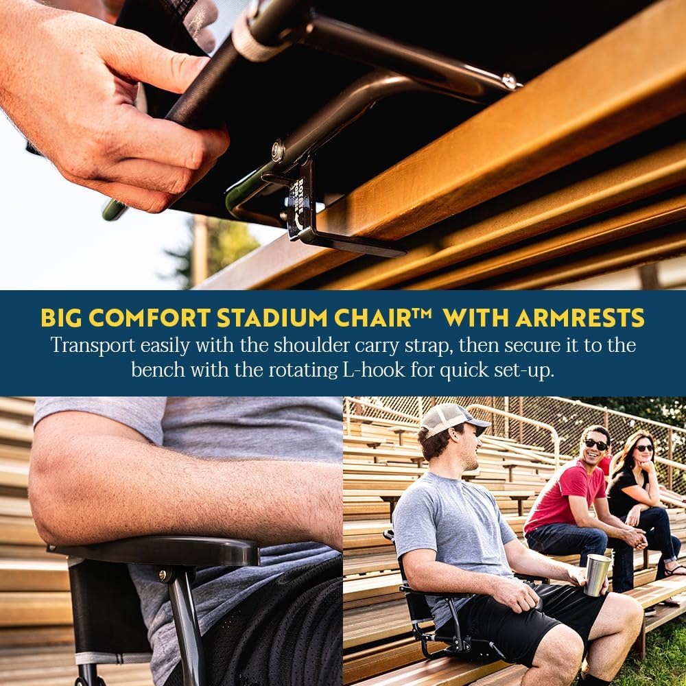 image:imageGCI Outdoor Comfort Chair and Stadium SeatBlack