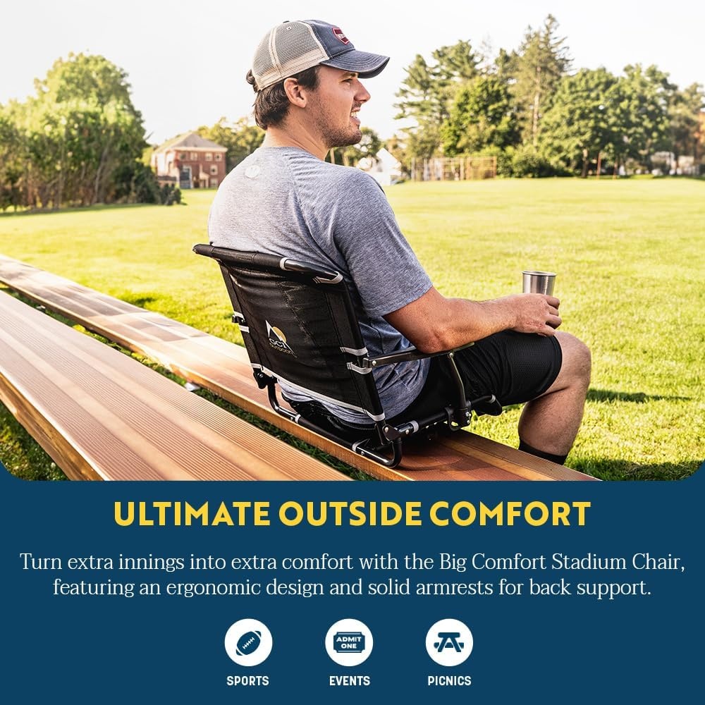 image:imageGCI Outdoor Comfort Chair and Stadium SeatNavy Blue