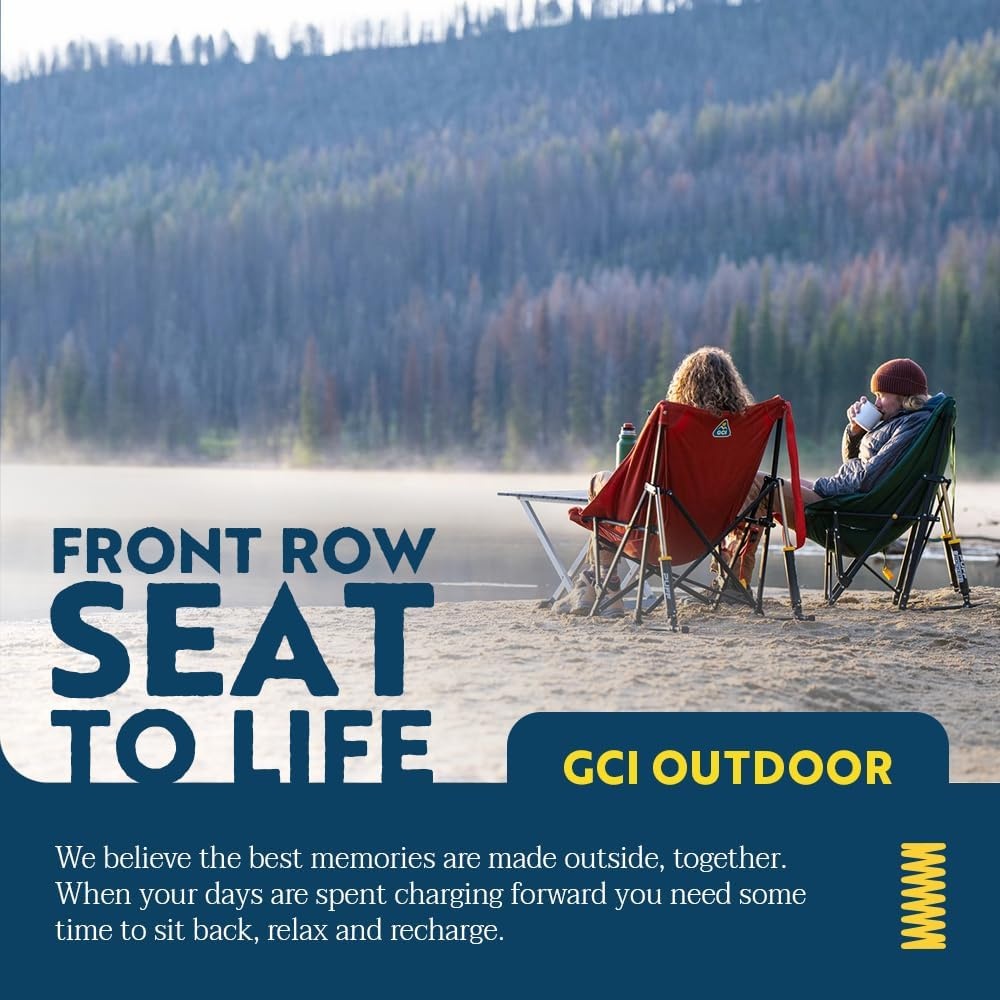 image:imageGCI Outdoor Pod Rocker Outdoor Rocking Chair with SunShade CanopyBlack
