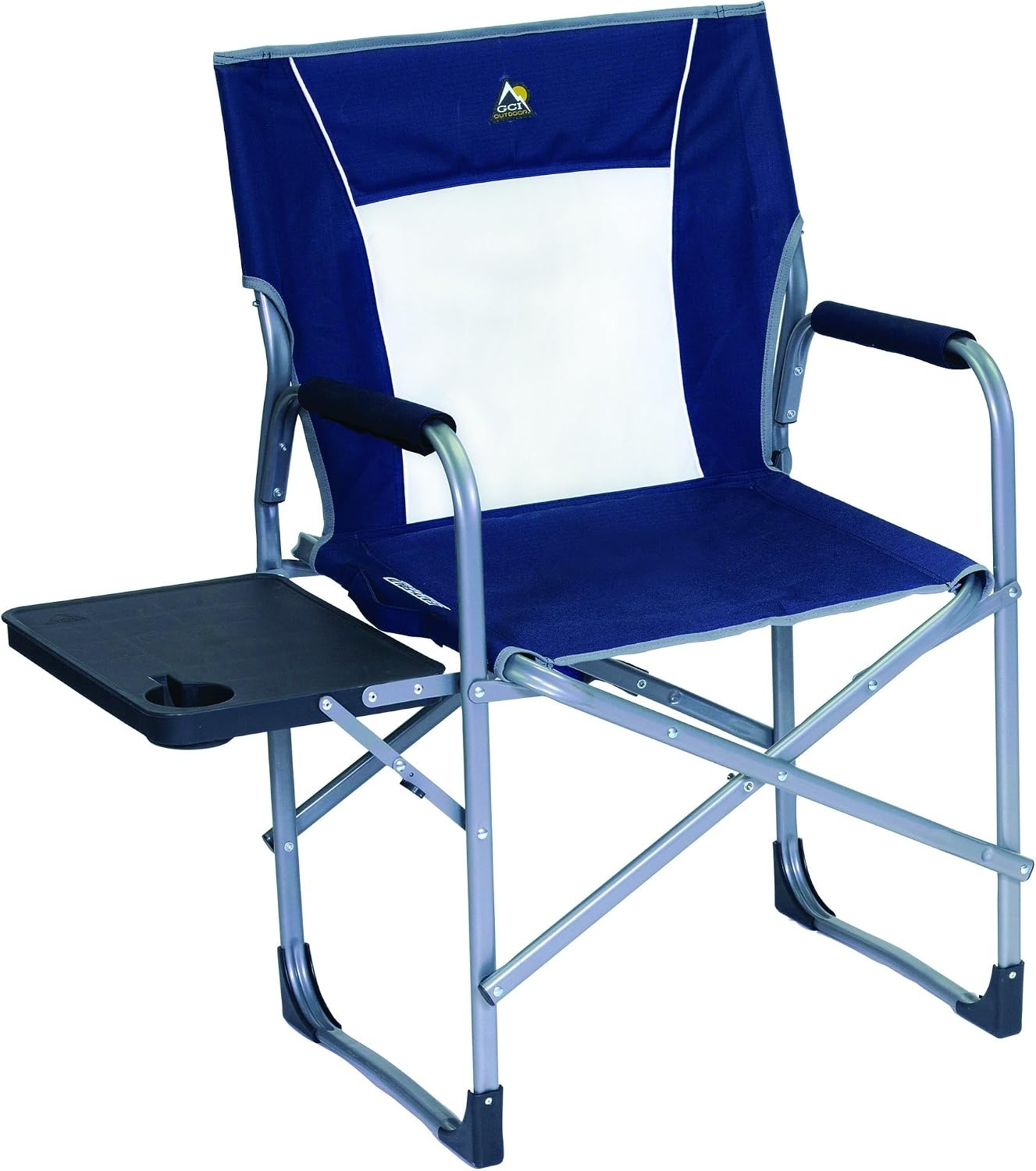 image:imageGCI Outdoor SlimFold Event Outdoor Folding Chair Camping Chair With Side TableRoyal Blue