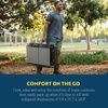 GCI OUTDOOR Slim-Fold Cook Station | Portable Folding Kitchen Table with a Heat Resistant Tabletop, 4 Side Tables & Storage Rack, Perfect for Picnics & Camping Trips(Master Cook Station)