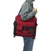 GCI Outdoor BleacherBack Lumbar Stadium Chair With Padded Backrest(Red)