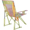 GCI Outdoor Comfort Pro Camping Chair | Collapsible Folding Chair with Durable Armrests, Drink Holder & Portable Carry Bag — Heathered Royal(Floral)