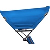 GCI Outdoor Comfort Pro Camping Chair | Collapsible Folding Chair with Durable Armrests, Drink Holder & Portable Carry Bag — Heathered Royal(Saybrook Royal Blue)