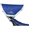 GCI Outdoor Pod Rocker Outdoor Rocking Chair with SunShade Canopy(Royal Blue)