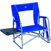 GCI Outdoor Slim-Fold Event Outdoor Folding Chair Camping Chair With Side Table(Royal Blue)