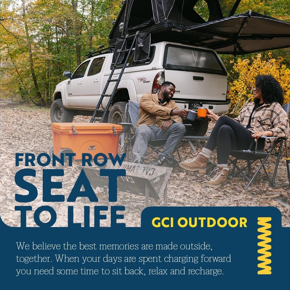 image:imageGCI Outdoor Kickback Rocker Camping Chair Indigo BlueHeathered Royal