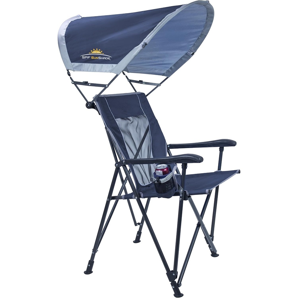 image:imageGCI Outdoor Eazy Chair Folding Camp Chair with Adjustable SunShade
