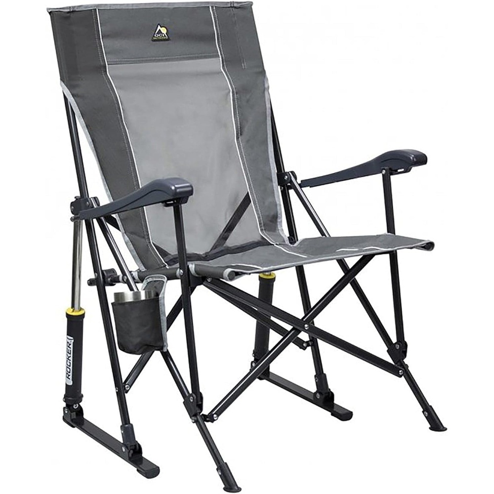 image:imageGCI Outdoor Roadtrip Rocker Collapsible Rocking Chair amp Outdoor Camping Chair Mercury
