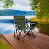 GCI Outdoor Kickback Rocker Camping Chair – Indigo Blue(Loden Green)