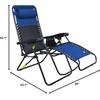 GCI Outdoor Legz Up Lounger Outdoor Lounge Chair(Royal Blue)
