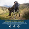 GCI Outdoor Roadtrip Rocker Collapsible Rocking Chair & Outdoor Camping Chair – Indigo
