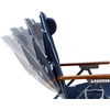 GCI Outdoor Wilderness Reclining Portable Backpack Chair(Indigo Blue)