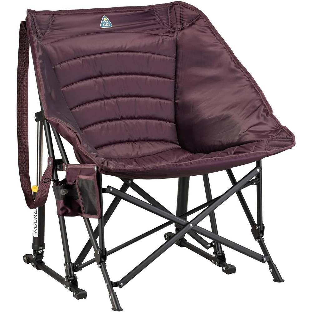 image:imageGCI Outdoor Pod Rocker Collapsible Rocking Chair amp Outdoor Camping Chair Indigo BlueAmethyst