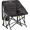 GCI Outdoor Pod Rocker Collapsible Rocking Chair & Outdoor Camping Chair, Indigo Blue(Black)