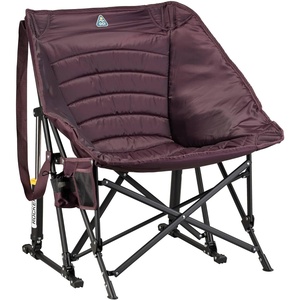 GCI Outdoor Pod Rocker Collapsible Rocking Chair & Outdoor Camping Chair, Indigo Blue(Amethyst)