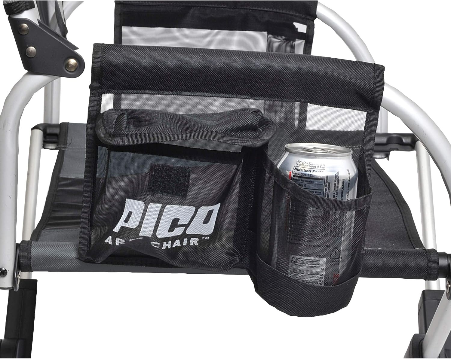 image:imageGCI Outdoor Pico Arm Chair Folding Directors Chair with Carry BagMercury Grey