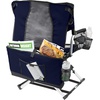 GCI Outdoor Pico Arm Chair, Folding Director’s Chair with Carry Bag(Royal Blue)