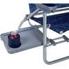 GCI Outdoor Sunshade Recliner Beach Chair | Collapsible Folding Canopy Shade Chair with Durable Armrests, Drink Holder & Portable Carry Bag, Perfect for Beach Trips & Picnics — Seafoam Green(Waikiki)