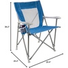 GCI Outdoor Sunshade Recliner Beach Chair | Collapsible Folding Canopy Shade Chair with Durable Armrests, Drink Holder & Portable Carry Bag, Perfect for Beach Trips & Picnics — Seafoam Green(Saybrook)