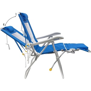 GCI Outdoor Legz Up Lounger Outdoor Lounge Chair – Royal