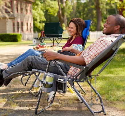 GCIOUTDOOR foldable outdoor chair and Camping Trips