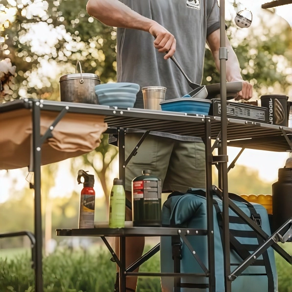 GCIOUTDOOR foldable outdoor chair and Camping Trips