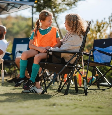 GCIOUTDOOR foldable outdoor chair and Camping Trips